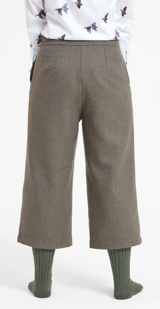 sheller Lady tweed wrap culottes ベージュ M sheller Lady Tweed Wrap Culottes