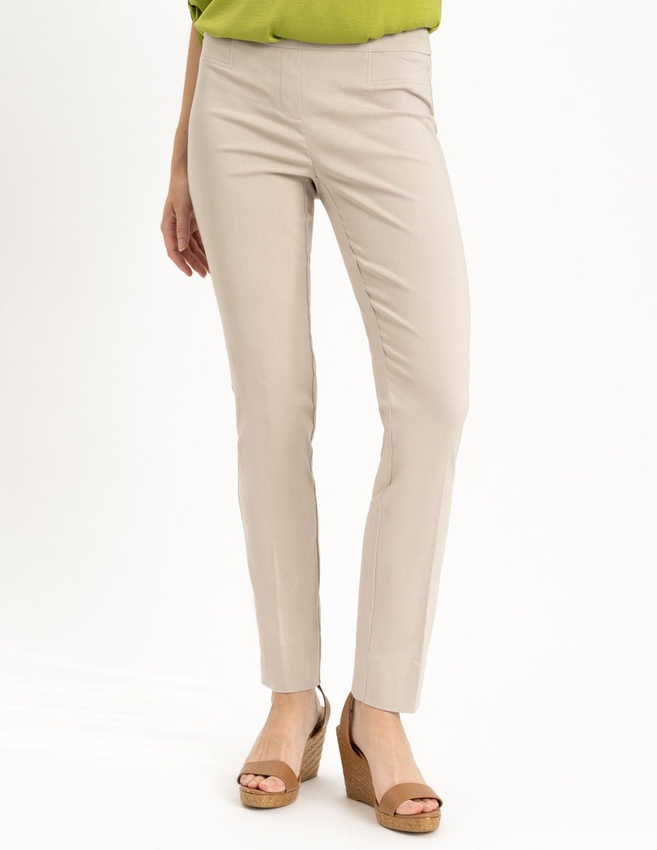 Renuar Pull On Cigarette Leg Pant E730 (31in Inseam)
