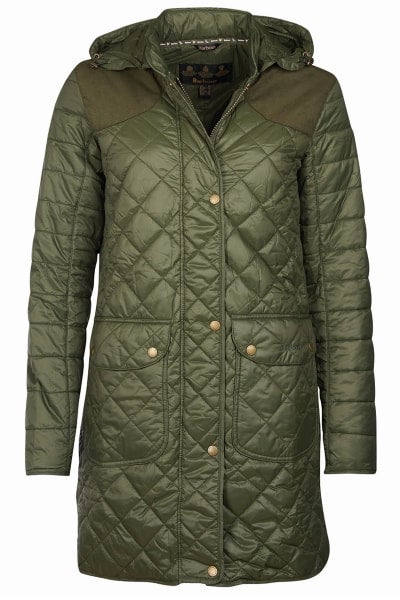 Barbour greenfinch quilted jacket on sale