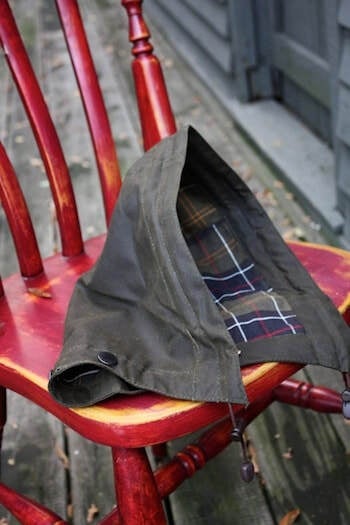 Barbour classic sylkoil hood clearance